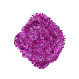 Neel Blue Luxury Christmas Tinsel - Hot Pink - 1.8M - thumbnail 3