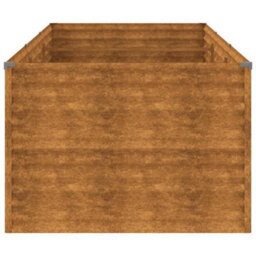 Berkfield Durable Garden Raised Bed 290X100X69 Cm Corten Steel - thumbnail 5