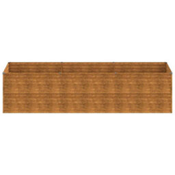 Berkfield Durable Garden Raised Bed 290X100X69 Cm Corten Steel - thumbnail 4