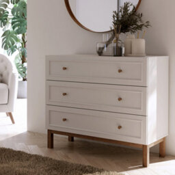 Furniture To Go Wensley 3 Drawer Chest In Light Grey And Oak - thumbnail 7