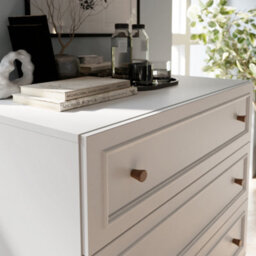 Furniture To Go Wensley 3 Drawer Chest In Light Grey And Oak - thumbnail 8