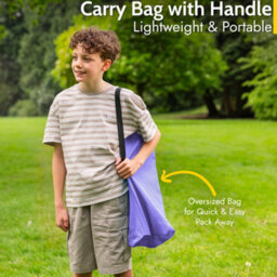 Trail Outdoor Leisure Buzzard Kids Folding Bucket Camping Chair Padded Purple (3-10 Years) - thumbnail 6