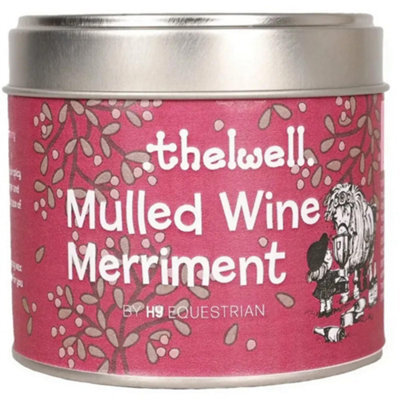 Hy Thelwell Collection Mulled Wine Merriment Candle Pink (One Size) - image 1