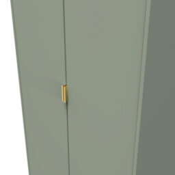 Madrid 2 Door Wardrobe In Reed Green (Ready Assembled) - thumbnail 4