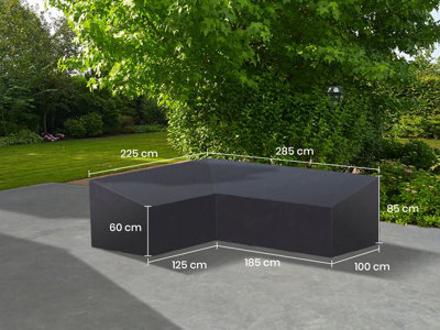 Norfolk Leisure Life Cover 04 - Lounge L-Shape Left L225Cm X W285Cm X H85/60Cm