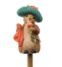 Jardinopia Beatrix Potter Benjamin Bunny Cane Or Stake Topper (Ccbp0002C) - L5 X W4.5 X H9 Cm - thumbnail 6