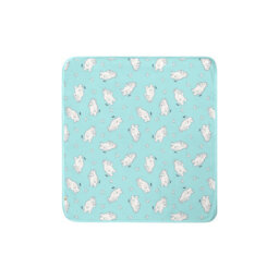 Character World Gruffalo Baby Blanket Reversible Blue White Jersey My First Throw 70Cm X 75Cm