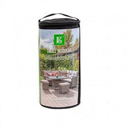 Lg Outdoor Deluxe Small Modular Sofa Dining Table Garden Furniture Cover Black - thumbnail 1