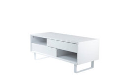 Orsina Gloss Finish White High Gloss Coffee Table, Contemporary Table For Livingroom, Functional Decorative Table - thumbnail 9
