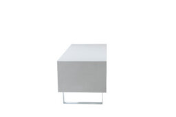 Orsina Gloss Finish White High Gloss Coffee Table, Contemporary Table For Livingroom, Functional Decorative Table - thumbnail 5