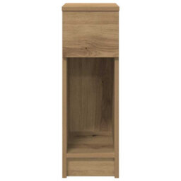 Berkfield Bedside Cabinets With Drawer 2 Pcs Artisan Oak 20X36X60 Cm - thumbnail 4