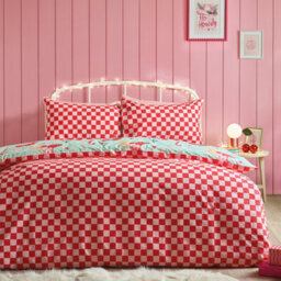 Catherine Lansfield Santa's Howdy Christmas Reversible Duvet Cover Set With Pillowcases Green - thumbnail 2