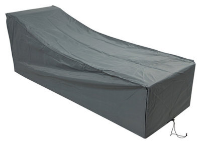 Woodside Waterproof Heavy Duty Protective Outdoor Rattan Sun Bed/lounger Cover - image 1