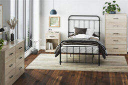 Dorel Brez Build Pearce 5 Drawer Dresser Light Oak - thumbnail 6