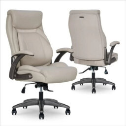 Xample La-Z-Boy Air Lumbar Manager's Office Chair With Flip Up Arms,air Ergonomic Support,comfortcore Plus Seat,adjustable Height & Tilt - thumbnail 2
