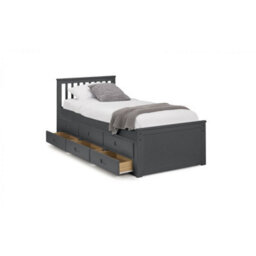 Ashfield Premier Anthracite Day Bed Single 3Ft (90Cm) + Pull Out Bed (Guest Bed) - thumbnail 6