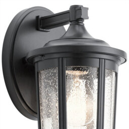 Luminosa Lighting Luminosa Kichler Fairfield Outdoor Wall Lantern Black, Ip44 - thumbnail 3