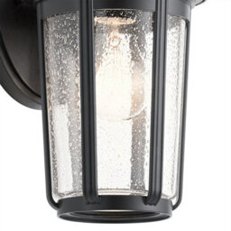Luminosa Lighting Luminosa Kichler Fairfield Outdoor Wall Lantern Black, Ip44 - thumbnail 2