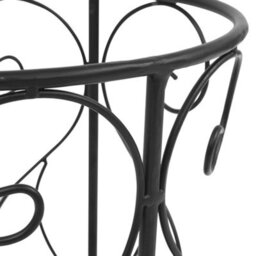 Vidaxl Umbrella Stand Vintage Style Metal 26X46 Cm Black - thumbnail 5