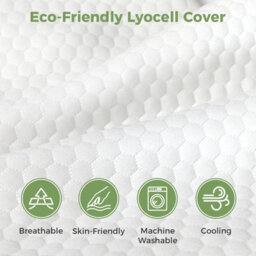 Lavio Contour Pillow Memory Foam Neck Support Pressure Relief Hypoallergenic - thumbnail 7