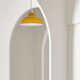 Retro Yellow Metal Easy Fit Ceiling Light Shade (D)29Cm Pendant Hanging Lamp Shades - thumbnail 7