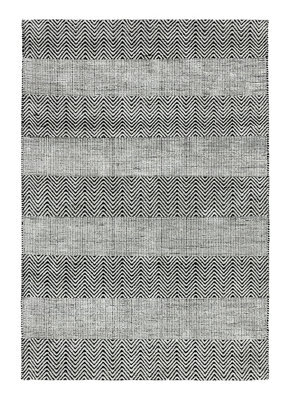 Handmade Rug, Modern Bedroom, & Livingroom Rug, Cotton Diningroom Rug, Geometric Rug, 4mm Thick Grey Rug-66 X 200Cm (Runner) - image 1