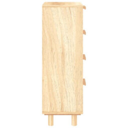 Vidaxl Sideboard Brown 40X30X90 Cm Solid Wood Pine And Natural Rattan - thumbnail 6