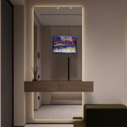 "AK Frames Sleek 18X12"" Purple Thin Modern Picture Frame - Slim And Design For Posters, Prints And Photos - Elegant Wall Frame Decor" - thumbnail 5