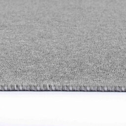 Simple Low Pile Modern Tufted Area Rugs For Living Room With Felt Backing Silver 60X220 Cm - thumbnail 3