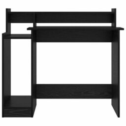Walplus Desk With Desk Lamps Black Oak 97 X 45 X 90 Cm Engineered Wood - thumbnail 8