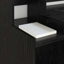 Walplus Desk With Desk Lamps Black Oak 97 X 45 X 90 Cm Engineered Wood - thumbnail 5