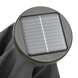 Walplus Garden Parasol With Led Lights Anthracite 200X211 Cm Aluminium - thumbnail 8