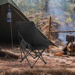 Heavy Duty Folding Camping Chair Foldable Portable Lightweight Sturdy Outdoor - thumbnail 5