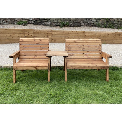 Marlborough Wooden Grand Three Seater Straight Companion Set - image 1