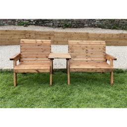 Marlborough Wooden Grand Three Seater Straight Companion Set - thumbnail 1