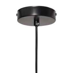 Wyld And Coco Novalux Matte Black Tiered Iron Pendant Lamp - 33Cm X 154Cm - thumbnail 8
