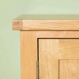 London Oak 3 Drawer Sideboard Fully Assembled - By Roseland Furniture - thumbnail 8