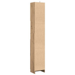 Walplus Bathroom Cabinet Artisan Oak 32X25.5X190 Cm Engineered Wood - thumbnail 8
