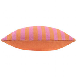 furn. Furn Deck Stripe Woven Outdoor Cushion, Orange/pink, 59 X 59Cm - thumbnail 3