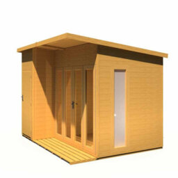 Shire Aster 10 X 8 Feet Summerhouse - L262.5 X W317.4 X H217 Cm - thumbnail 5