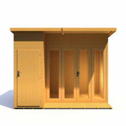 Shire Aster 10 X 8 Feet Summerhouse - L262.5 X W317.4 X H217 Cm - thumbnail 2