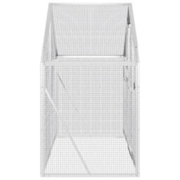 Walplus Silver Aviary 179X100X185 Cm Aluminium Bird Cage - thumbnail 4