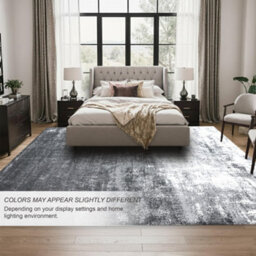 Homeart Eton Abstract Area Rug Super Soft & Durable Woven Carpet With Modern Artistic Design Grey 120X170 - thumbnail 3