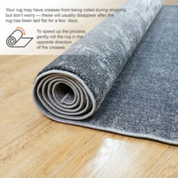 Homeart Eton Abstract Area Rug Super Soft & Durable Woven Carpet With Modern Artistic Design Grey 120X170 - thumbnail 6