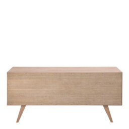 Wyld Haus Jyvaskyla White Oak Wood Sideboard 4 Drawers 1 Sliding Door - thumbnail 5