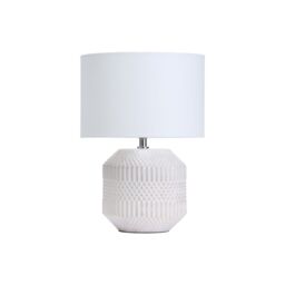 Inlight Eupheme Ceramic Cylinder Gloss White Table Light - thumbnail 5