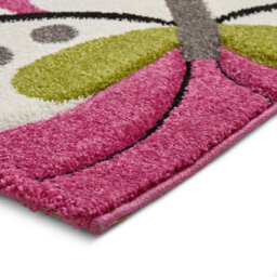 Kids Pink Modern Animal Graphics Pictorial Rug For Dining Room Bedroom & Living Room-80Cm X 150Cm - thumbnail 5