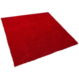 Beliani Shaggygy Rug Demre Red 200 X 200 Cm - thumbnail 5