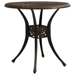 Berkfield Garden Table Bronze 78X78X72 Cm Cast Aluminium - thumbnail 1
