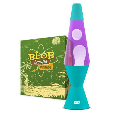 Blob Lamps 14.5 Vintage Metal Motion Lamp (Turquoise)
